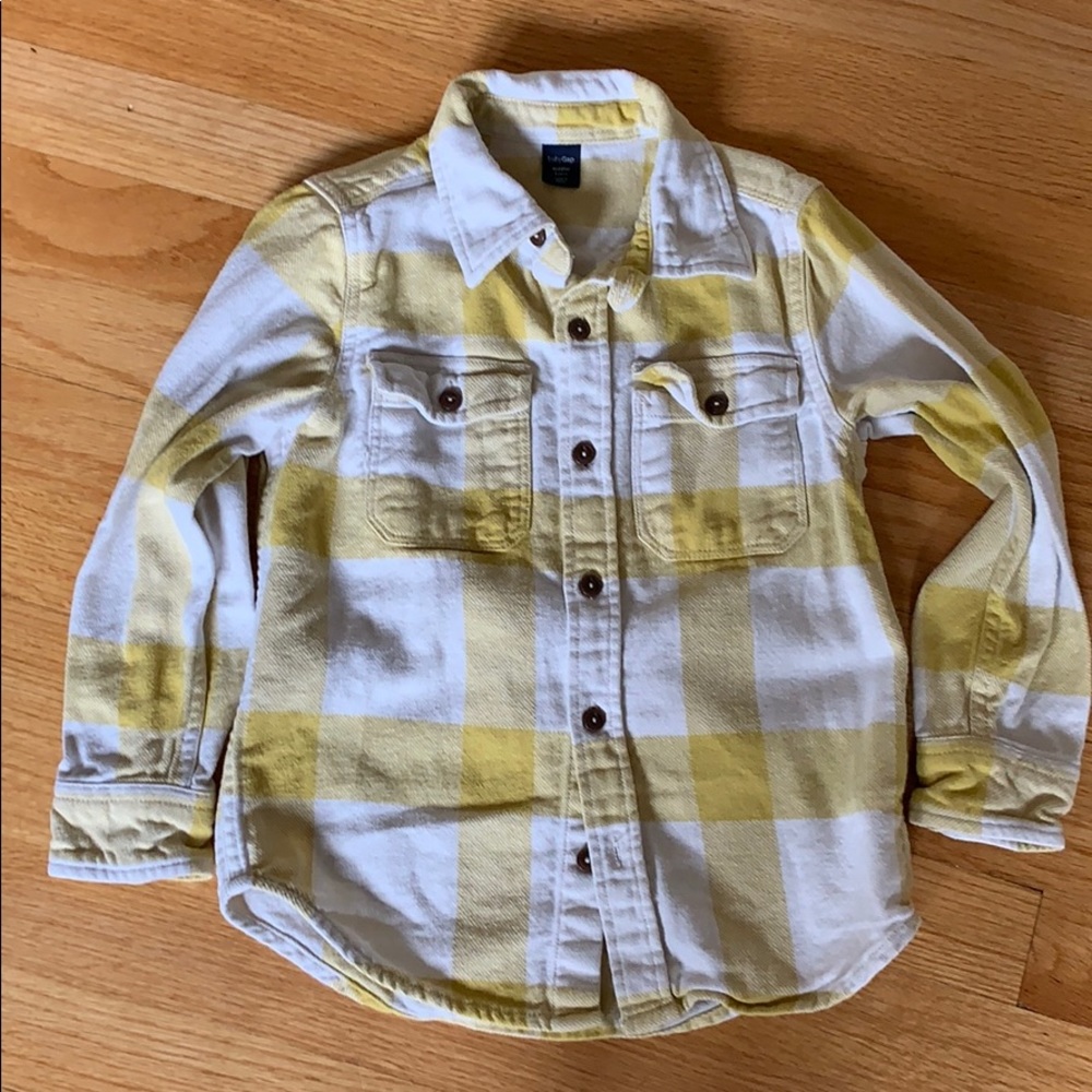 Baby Gap Flannel shirt boys size 5